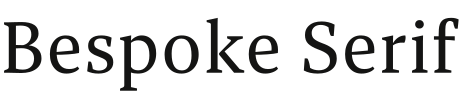 Bespoke Serif